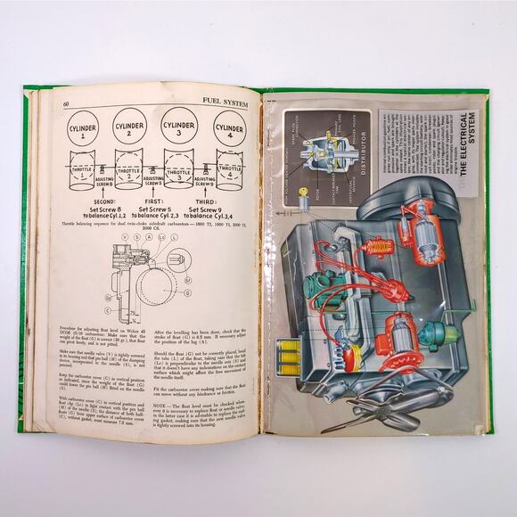 BMW 1500 1600 2002 1959-1970 Shop Service Engine Repair Manual Diagrams 1971 HC - Picture 4 of 7
